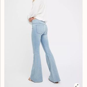 Free people penny pull-on flare jeans